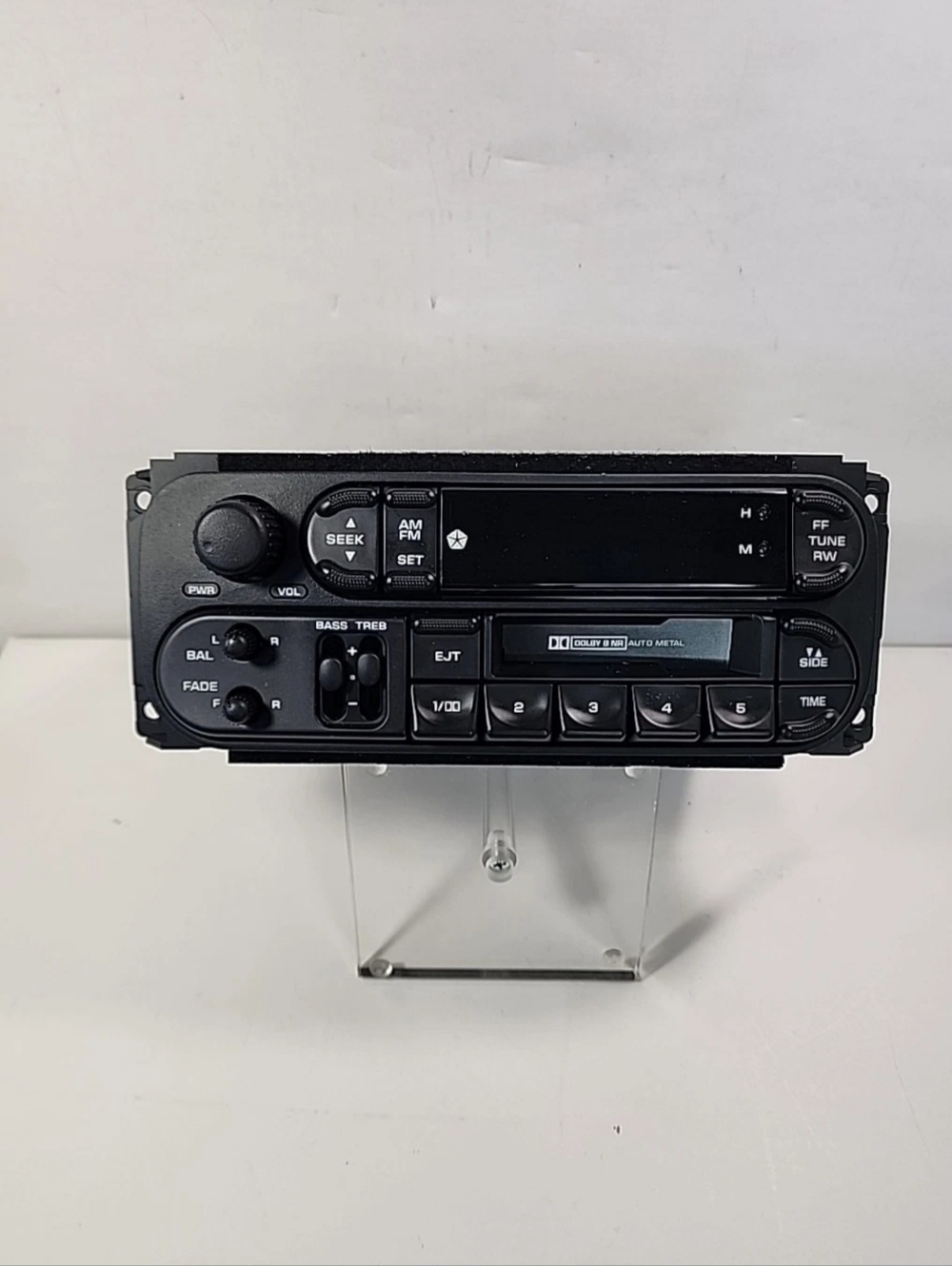 OEM (1998 - 2003)  Jeep Dodge Chrysler Radio AM/FM Cassette Player P04858583AF